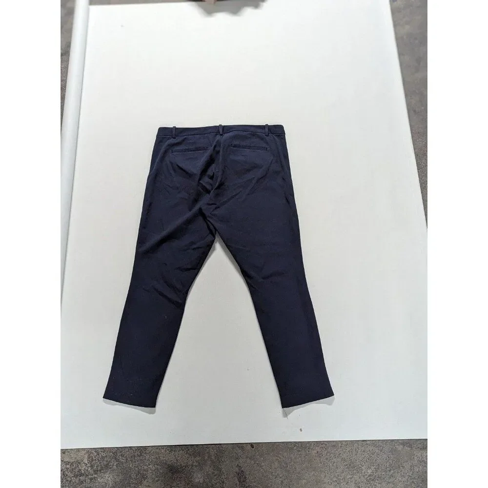 Gap Normcore Plus Size 18 R True Navy Blue Skinny Ankle‎ Pants Workwear Preppy